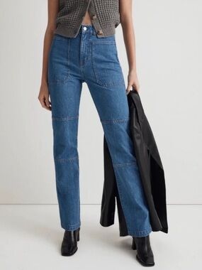 Madewell ’90s Straight Jeans 28 | Medium Wash High Rise Straight Leg